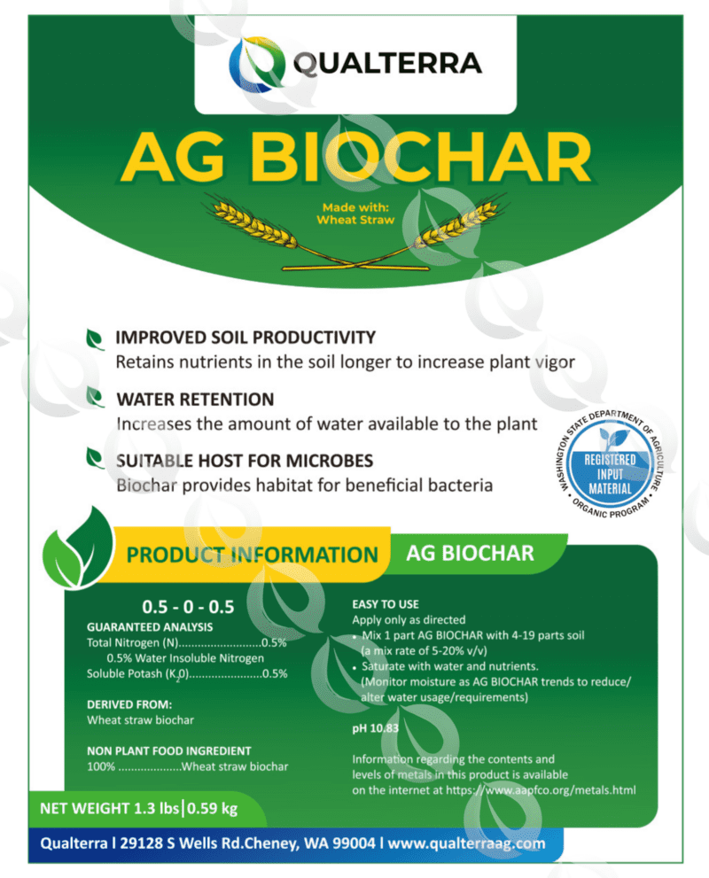 Ag Biochar - version 1.2